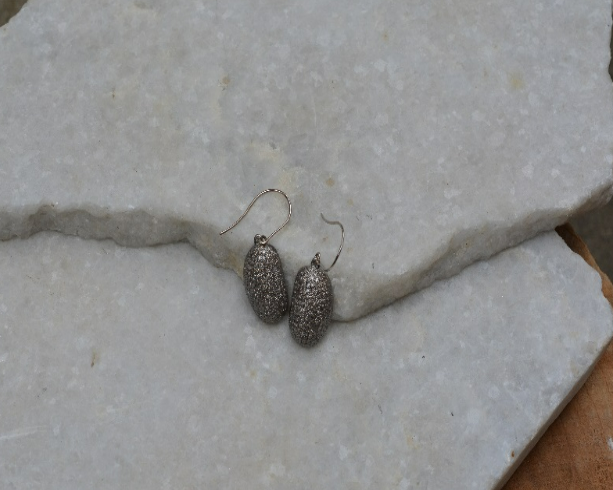 Diamond Elegance Earring - Unique Piece