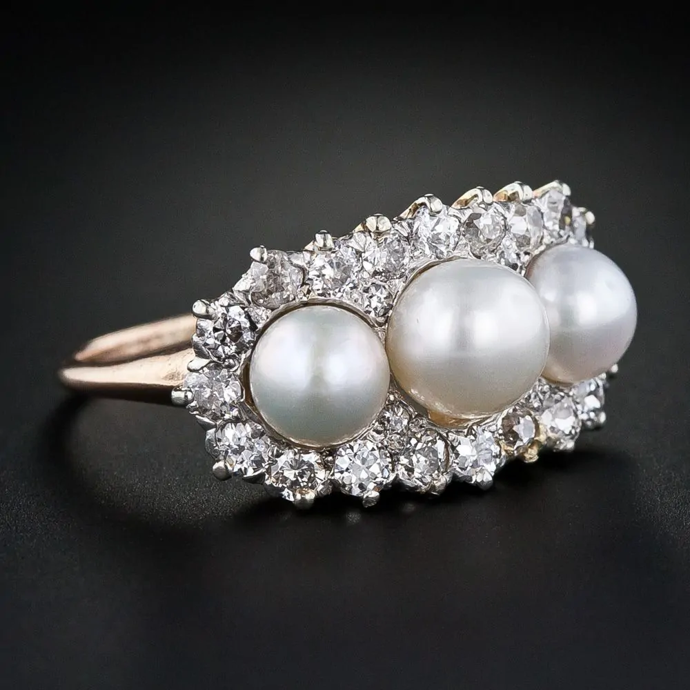 Pearl Elegance Ring - Unique Piece